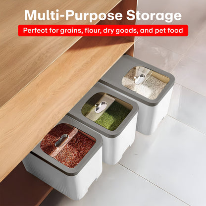 🔒 Rioware Sealed Rice Container - Keeps Rice Fresh All Year Round