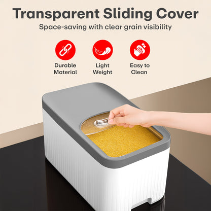 🔒 Rioware Sealed Rice Container - Keeps Rice Fresh All Year Round