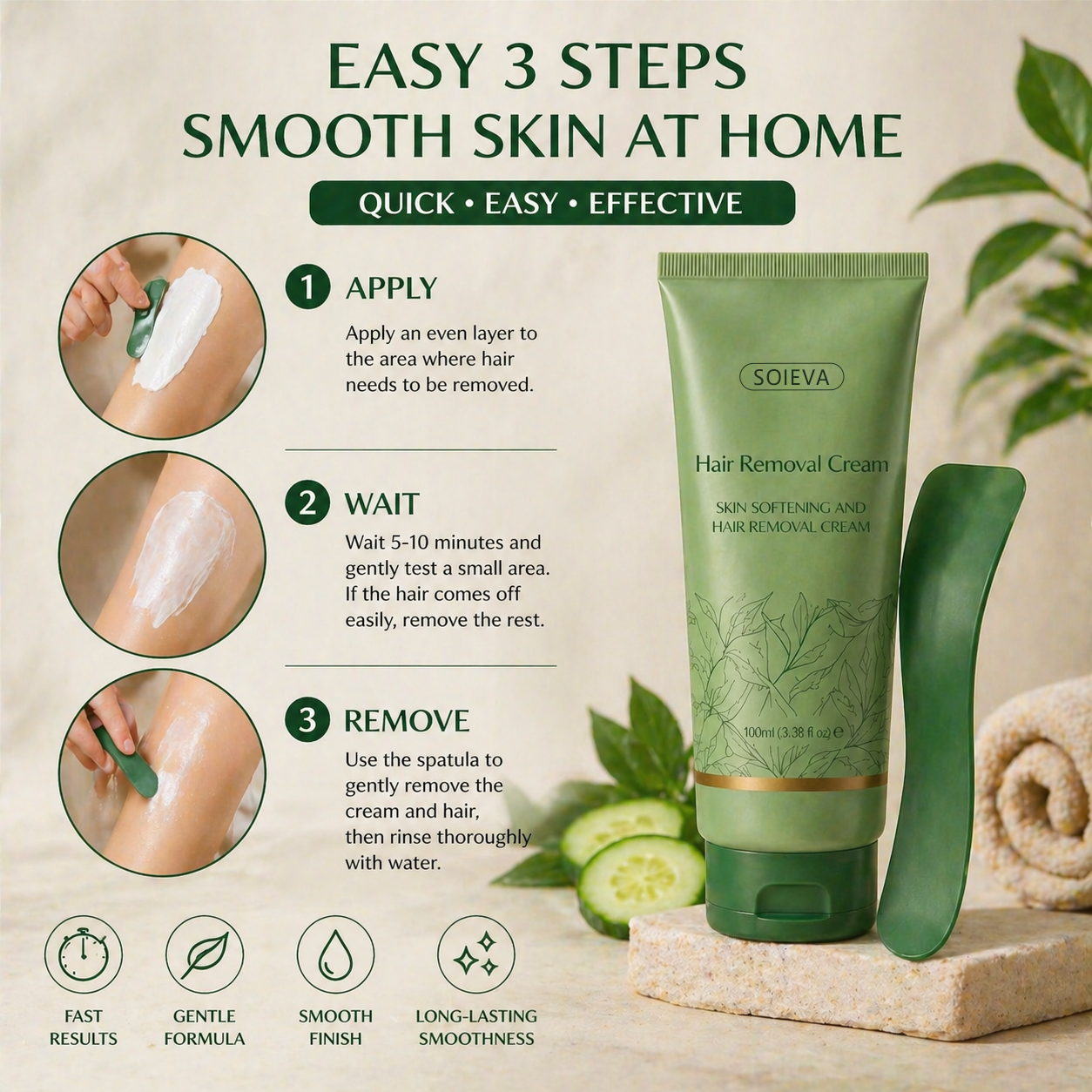 Flumyr™ Fast-Acting Sensitive Hair Removal Cream