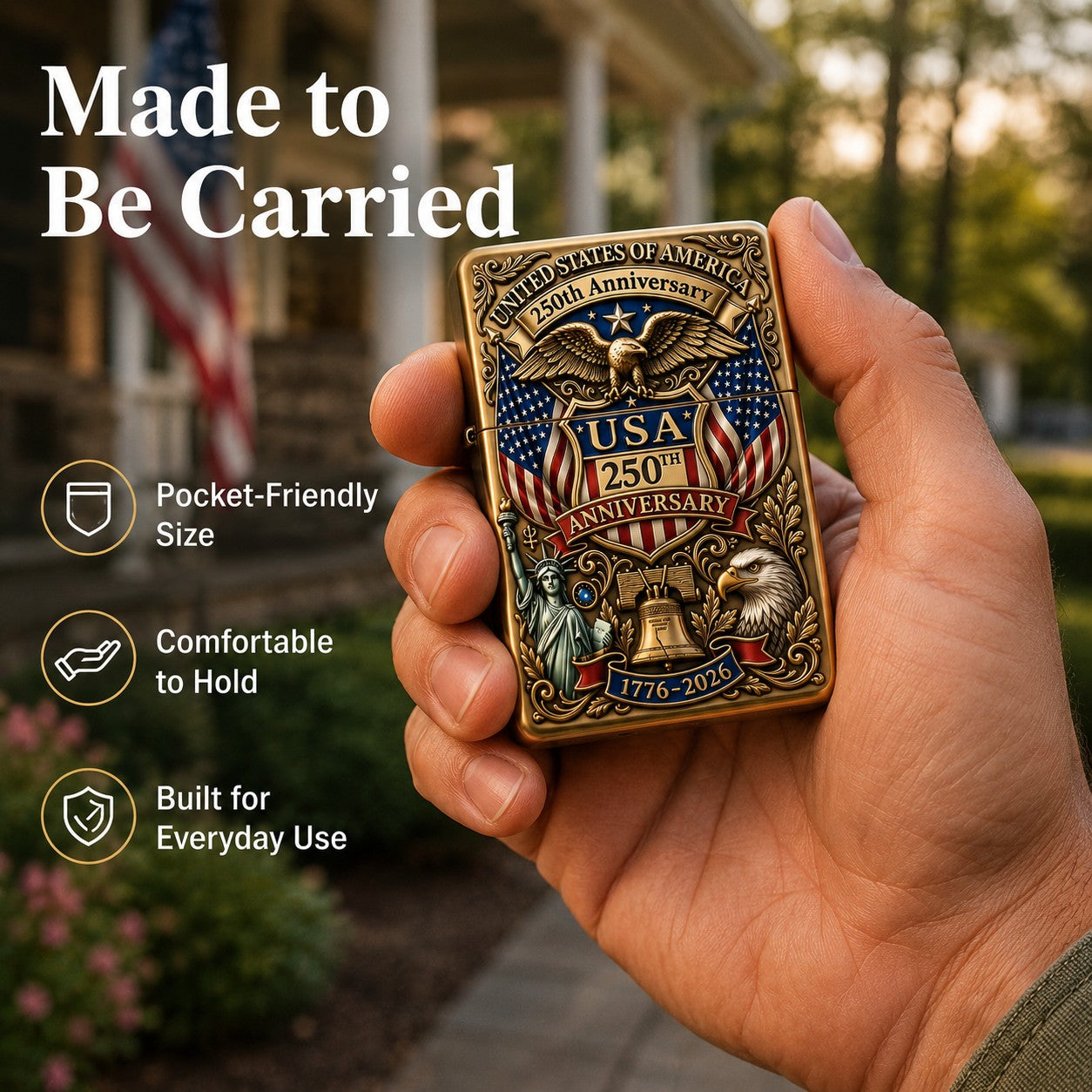 🗽Limited Edition 1776–2026 Semiquincentennial Commemorative Lighter