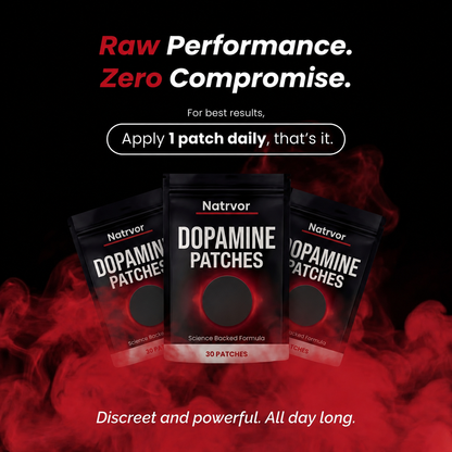 Natrvor  Performance Patch — Focus, Energy, Drive & Confidence