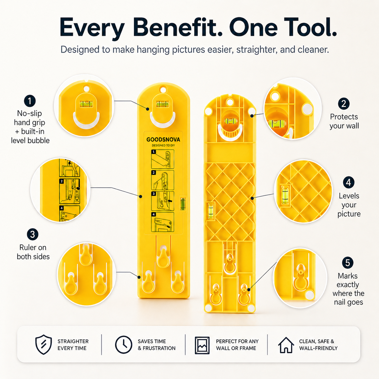 linvora Easy Picture Hanging Tool