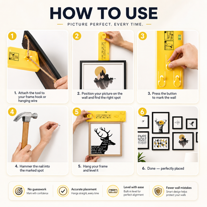 linvora Easy Picture Hanging Tool