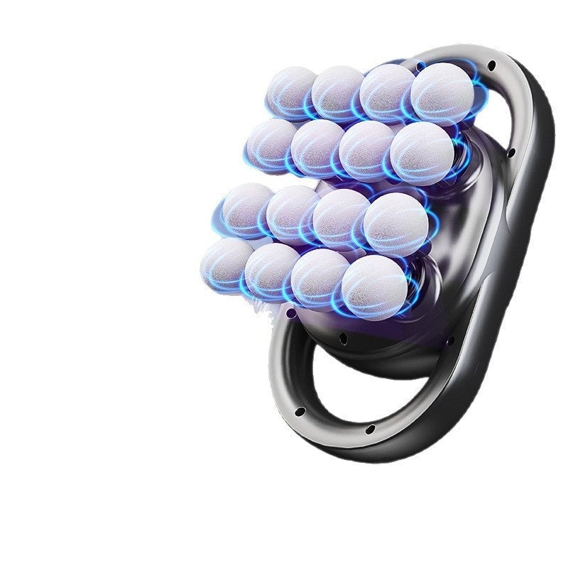 🔥Professional Electric Massager with 16 Heads – Deep Relief for Neck, Back and Legs