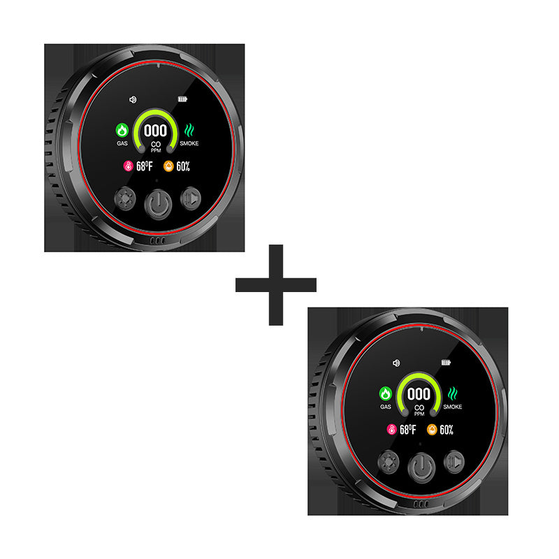 ⚡Install in 1 second! This 5-in-1 detector covers all home safety risks✨