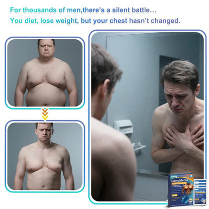 🔥Limited-time 50% sale🔥⚕️💙Slimoly® Gynecomastia Chest Fatburn & Firm Patch